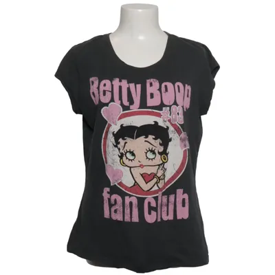 T-shirt (Gris, Rose) de Betty Boop Coton