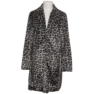 Coat (Beige, Black) from Yaya Women Polyester