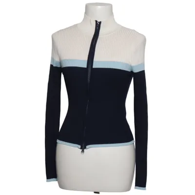 Strickjacke (Weiß, Blau, Mehrfarbig) von Stradivarius Polyamid, Viskose