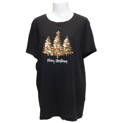 T-shirt (X-MAS) från ONLY Carmakoma Ekologisk bomull