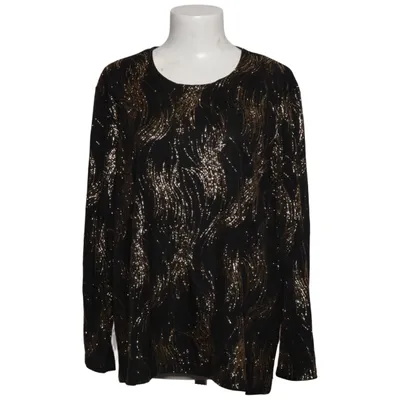 Långärmad t-shirt (Svart, Guldfärgad) från Your 6th Sense Elastan, Polyamid, Polyester