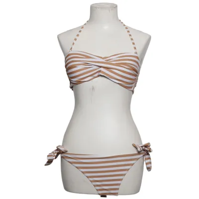 Bikini (Brun, Vit) från Valleygirl Elastan, Polyester