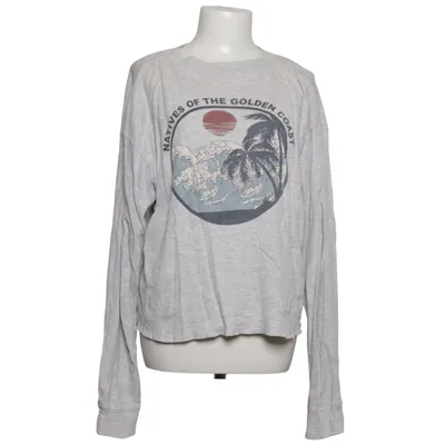 Long sleeve T-shirt (Gray, Multicolored) from Brandy Melville