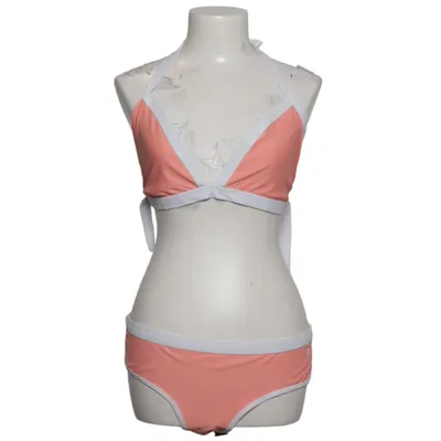 Bikini (Rose, Blanc) de Sophia Thiel Élasthane, Polyester