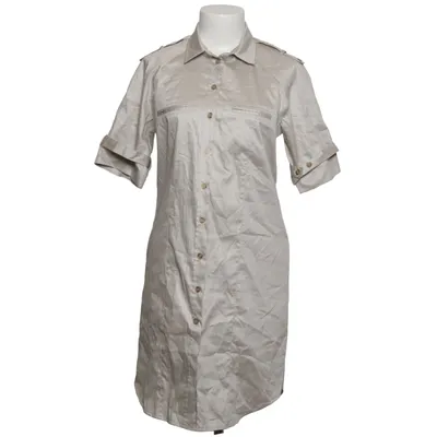 Shirt dress (Beige) from Modee Cotton