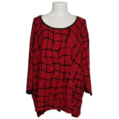 Pull-over (Rouge, Noir) de Imagini Élasthane, Polyamide, Viscose
