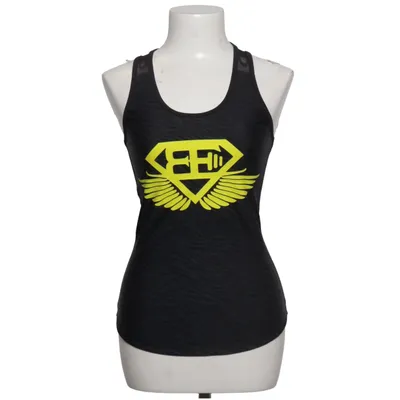 Sports tank top (Black, Yellow) from Body Engineers Elastane, Polyamide