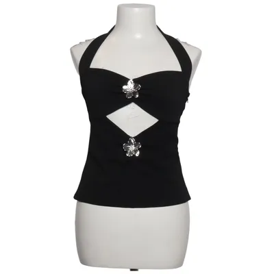 Halter neck top (Black) from Glassons Elastane, Polyester