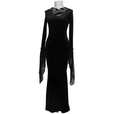 Maxikjole (Sort) fra Romwe Elastan, Polyester