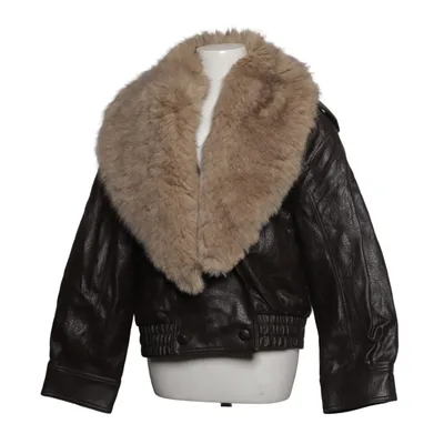 Shearling Jacke (Braun) von Zara Polyester, Polyurethan