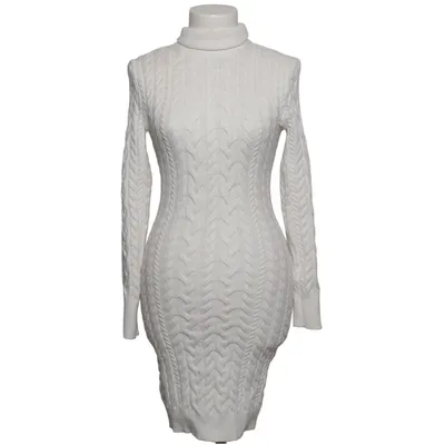 Turtleneck dress (White) from Sister Polyamide, Polyester