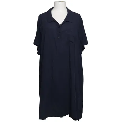 Shirt dress (Blue) from Laura Torelli Viscose