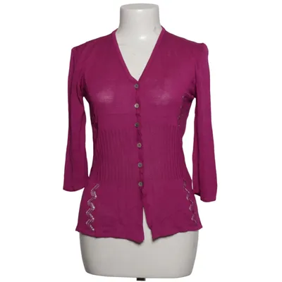 Strickjacke (Pink) von La Strada Viskose