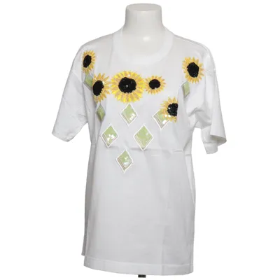 T-shirt (Hvid, Flerfarvet) fra Escada Bomuld