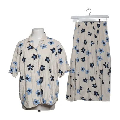 Ensemble (Blanc, Bleu, Multicolore) de Marimekko x Uniqlo Coton, Lin, Viscose