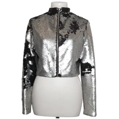 Jacka (Silverfärgad, Svart) från New Look Premium Polyester
