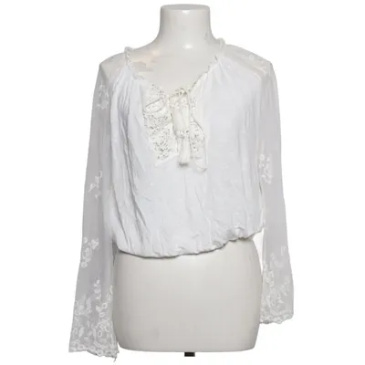 Bluse (Hvid) fra Denim & Supply Ralph Lauren Bomuld, Polyamid, Polyester, Viscose