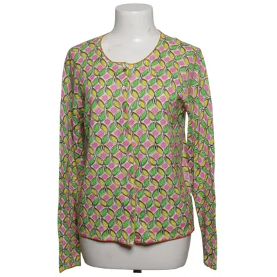 Cardigan (Yellow, Green, Pink) from Maliparmi Cotton, Metallic fiber, Polyamide
