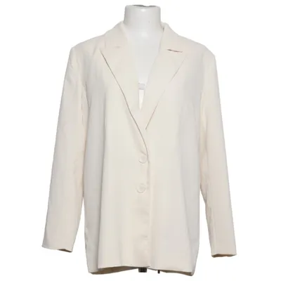 Blazer (Beige) from Urban Threads Elastane, Polyester