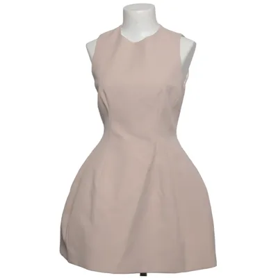 Dress (Beige) from Zara Elastane, Polyester, Viscose
