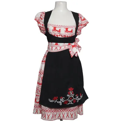 Dirndl (Schwarz, Weiß, Rot)