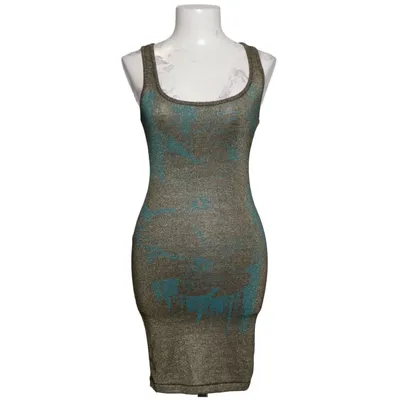 Kleid (Grün, Blau, Mehrfarbig) von Custo Barcelona Elasthan, Metallfaser, Viskose