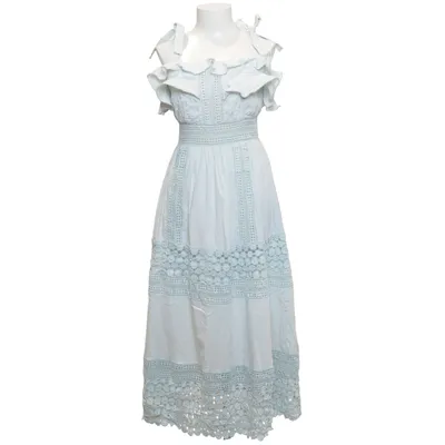 Robe (Bleu) de By Malina Collection Coton, Élasthane, Polyamide