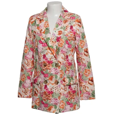 Blazer (Wit, Meerkleurig) van Maia Hemera Elastaan, Polyester