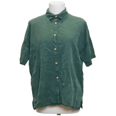 Kortärmad skjorta (Grön) från TwoThirds Tencel