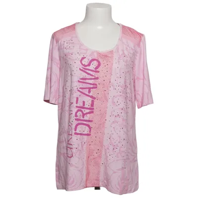 T-shirt (Pink, Multicolored) from Urban Diva Elastane, Viscose