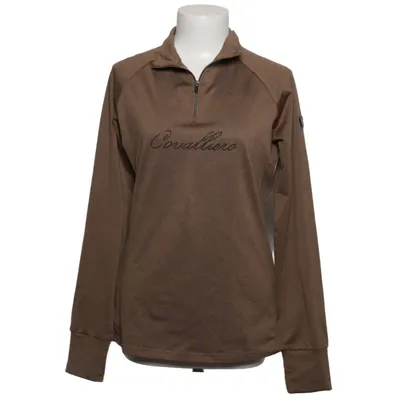 Fleecetröja (Brun) från Covalliero Elastan, Polyester