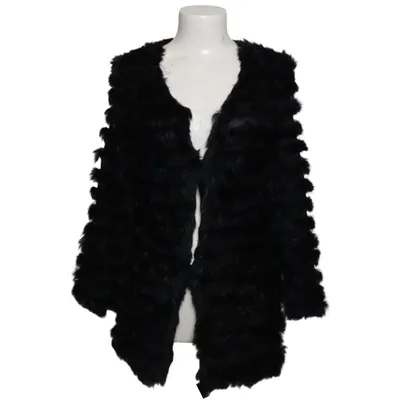 Fur jacket (Black) from Kopenhagen by Andersen Fur, Polyester
