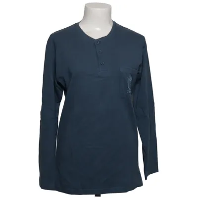 Henley T-shirt (Blå) fra Linvosges Bomuld