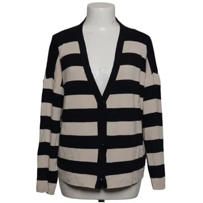 Strickjacke (Blau, Beige) von Milano Italy Baumwolle