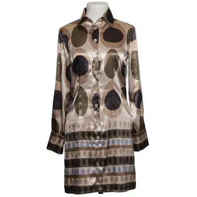 Bluse (Beige, Grün, Mehrfarbig) von Piú & Piú