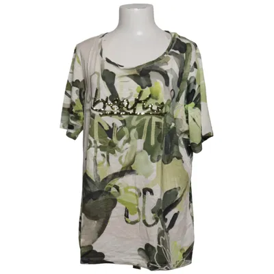 T-shirt (Green, Beige, Multicolored) from Le Comte Cotton, Modal