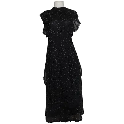 Maxi jurk (Zwart, Wit) van The Girl Who Elastaan, Polyester