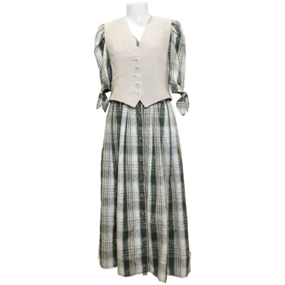 Dirndl (Grøn, Beige, Hvid, Flerfarvet) fra Berwin & Wolff Bomuld