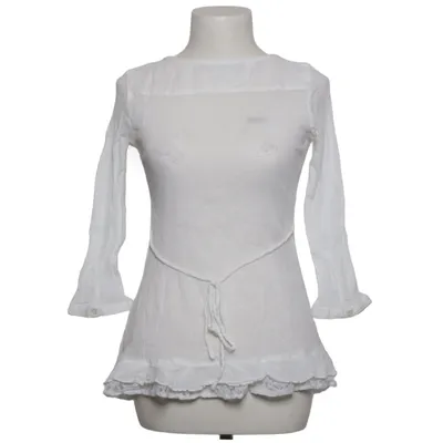 Blouse (Blanc) de Gina Tricot Coton, Polyamide