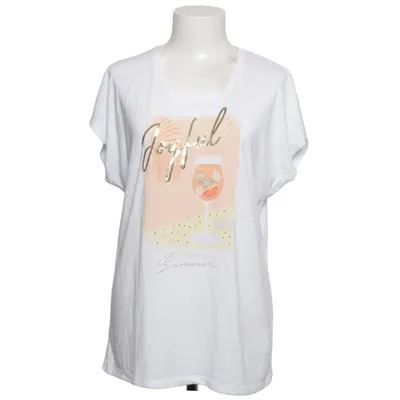 T-shirt (Vit, Flerfärgad) från Holly's Polyester, Viskos