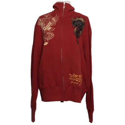 Huvtröja (Röd) från Ed Hardy Bomull