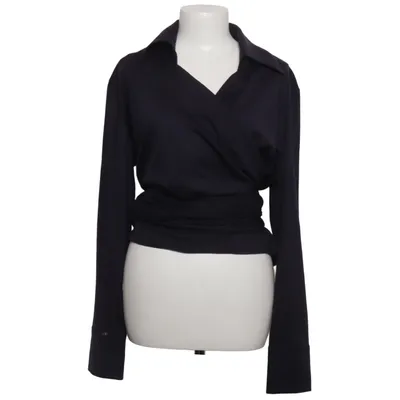 Wrap blouse (Blue) from COS Wool
