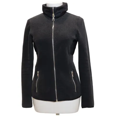 Fleecejacke (Grau, Schwarz) von Prada Linea Rossa Polyamid, Polyester