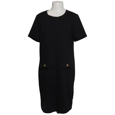 Dress (Black) from Woolworths Cotton, Elastane, Polyester, Viscose