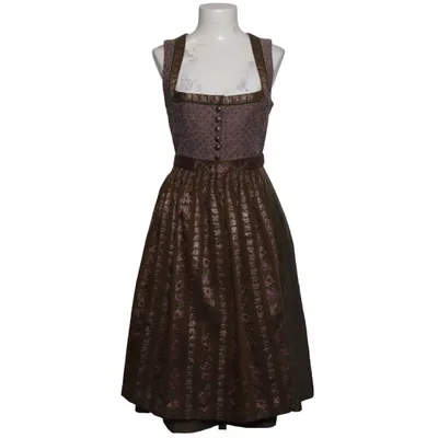 Dirndl (Lila, Groen, Meerkleurig) van Country Line Katoen, Metallvezel, Polyamide, Polyester, Zijde