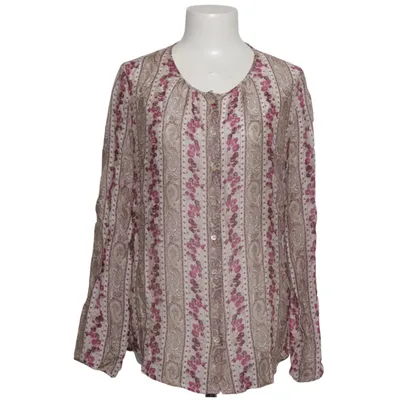 Bluse (Beige, Pink, Mehrfarbig) von Gössl Seide, Viskose
