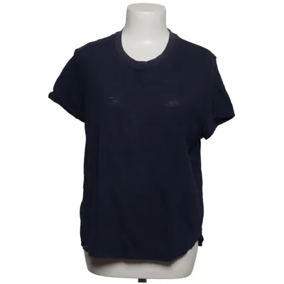T-shirt (Blauw) van Uniqlo Linnen