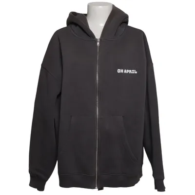 Hoodie (Gray) from Oh April Cotton, Polyester
