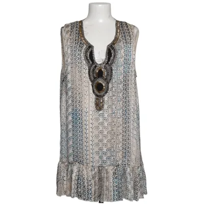 Blouse (Beige, Bleu, Noir) de Trois Ka Polyester