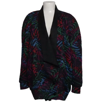 Cardigan (Zwart, Meerkleurig) van Escada by Margaretha Ley Mohair, Nylon, Wol